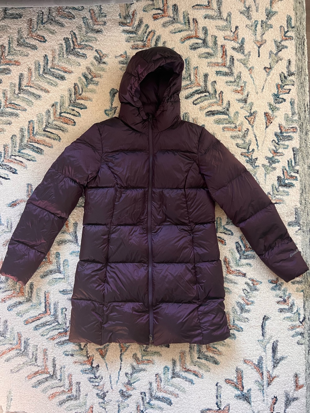 EDDIE BAUER Luna Peak Goose Down Parka purple